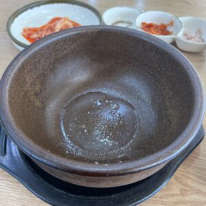 싹 비운 국밥 한 그릇 사진